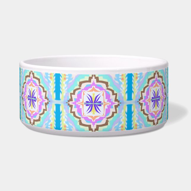Écuelle Pastel Dream Boho Geometric Kaleidoscope (Devant)