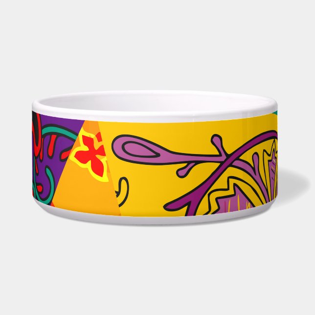 Écuelle Patchwork indien turc festier Mandala (Devant)