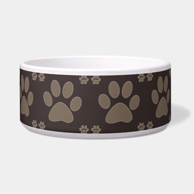 Écuelle Pattes Brown de chien (Gauche)