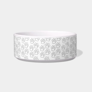 Écuelle Pattes de chiot empreintes de chien papa chiot mam