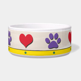 Écuelle Paw and Heart
