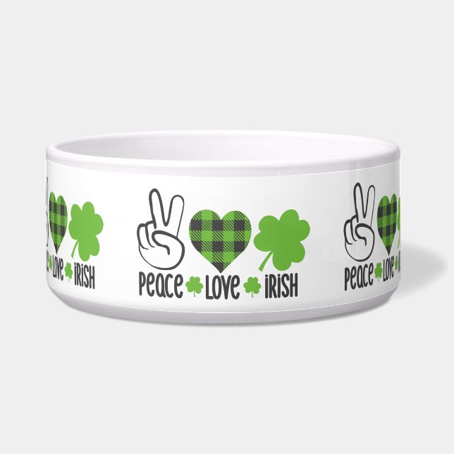 Écuelle Peace Love Irish-60682 (Devant)