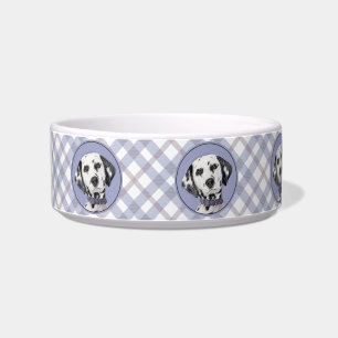 Écuelle Peinture Dalmatienne - Cute Original Chien Art