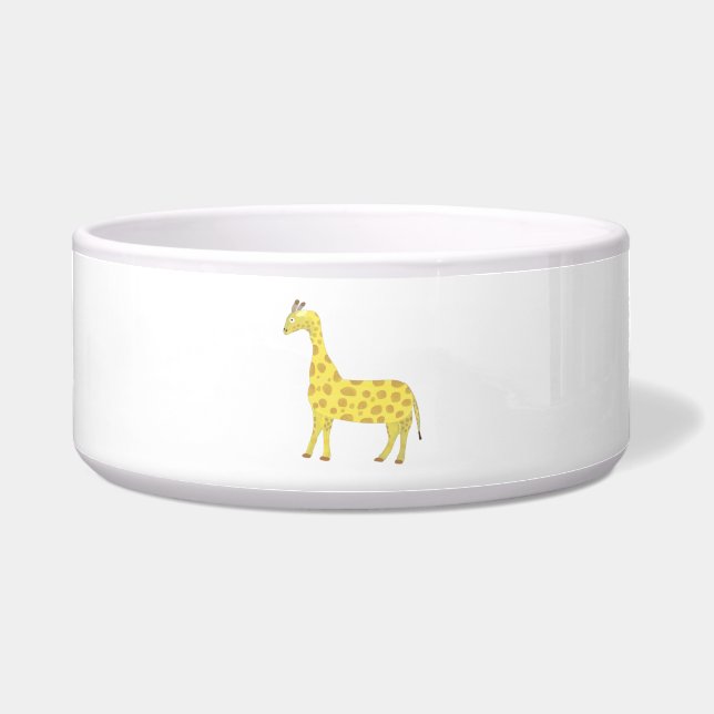 Écuelle peinture de girafe (Devant)