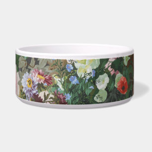 Écuelle Peinture florale de fleurs colorées vintage jolies