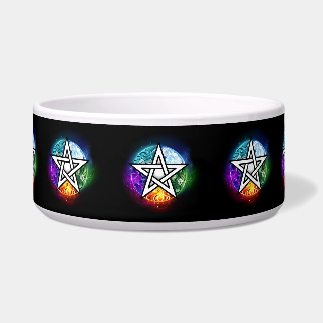 Écuelle pentagramme du Wiccan (Devant)