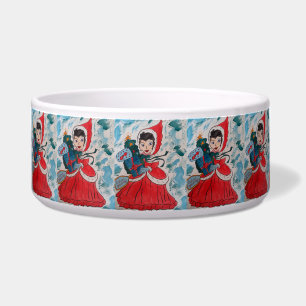 Écuelle Père Noël Helper Christmas Pet Bowl