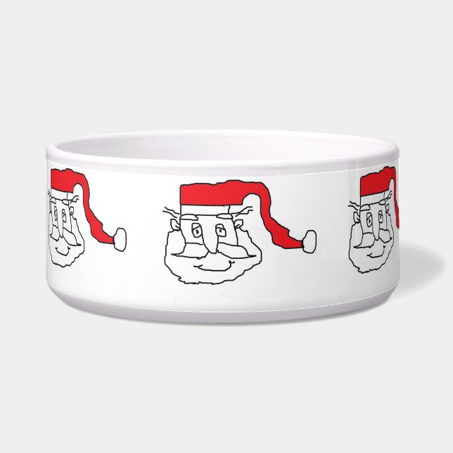 Écuelle Père Noël Pet Bowl (Devant)