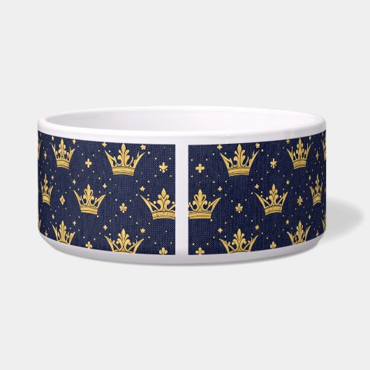 Écuelle Personalized Elegant Royal Blue Pet (Dos)