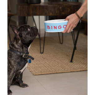 Écuelle Personnalisé Animaux de compagnie Chien Nom de cha