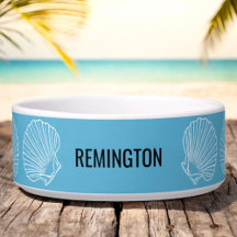Personnalisé Nom de l'animal Seashing de plage Tur