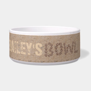 Écuelle Personnalisé Rustic Paws