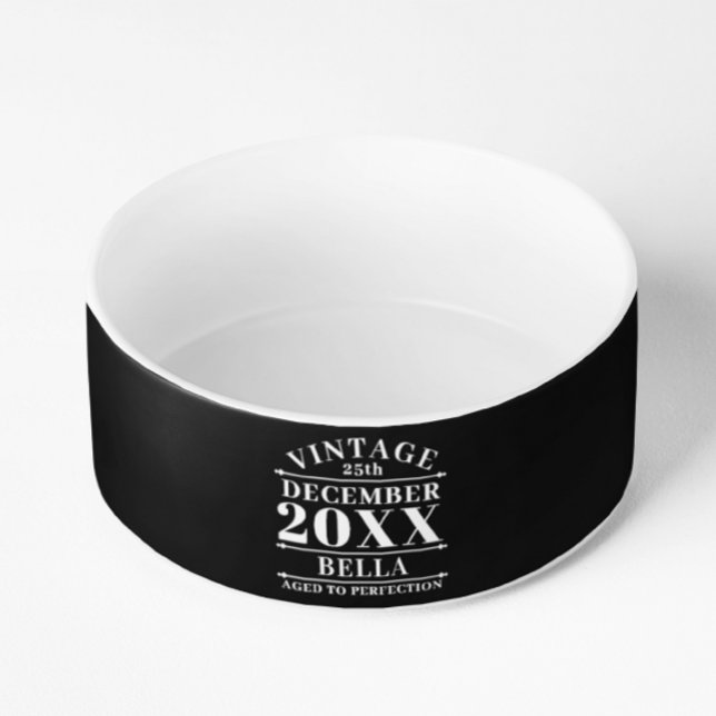 Écuelle Personnalisé Vintage à la perfection (Créateur téléchargé)