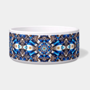 Écuelle Pet Bowl aux couleurs argentines Résumé Design