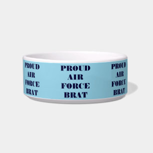 Écuelle Pet Bowl Fier Air Force Brat