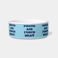 Pet Bowl Fier Air Force Brat