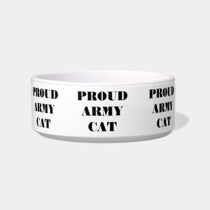 Écuelle Pet Bowl Fière Armée Chat