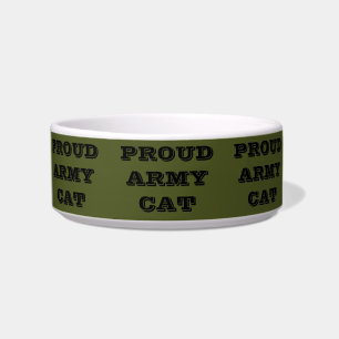 Écuelle Pet Bowl Fière Armée Chat