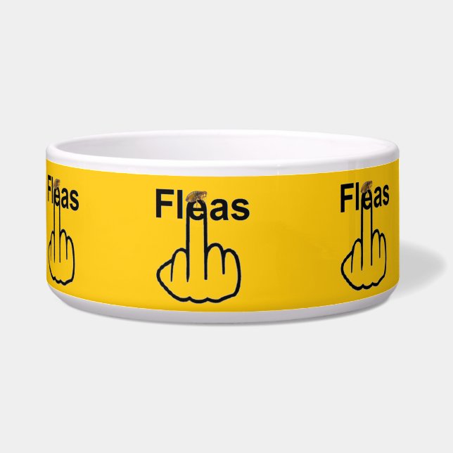 Écuelle Pet Bowl Fleas Flip (Gauche)