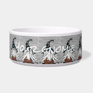 Écuelle Pet bowl food water gnome