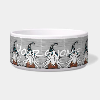 Écuelle Pet bowl food water gnome