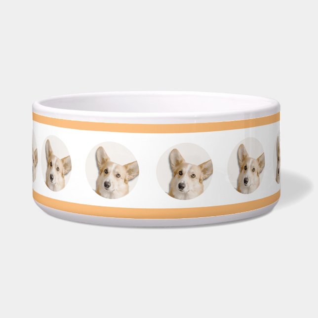 Écuelle Photo Dog Bowl - Custom made with Image (Devant)