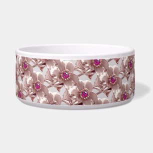 Écuelle Pink Floral céramique poêle Bowl