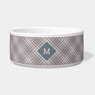 Écuelle Plaid Monogramme personnalisé / Motif Tartan