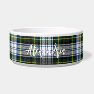Écuelle Plaid Personnalisé Tartan Rustique Clan Gordon