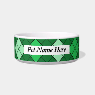 Écuelle Plaid vert