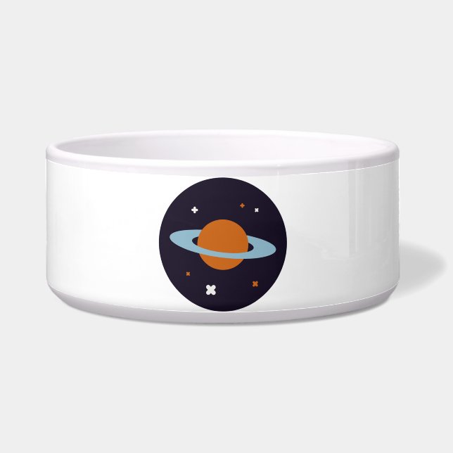 Écuelle Planète orbite univers étoile galaxie (Devant)