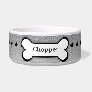 Écuelle Plaque en métal Customisé chien animal de compagni