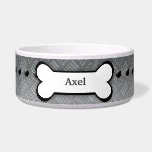 Écuelle Plaque en métal Customisé chien animal de compagni