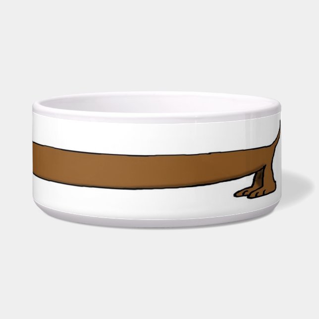 Écuelle Plat de chien de Daschund (Droite)