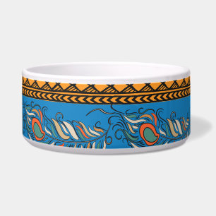 Écuelle Plumes ethniques : Broderie Boho Chic