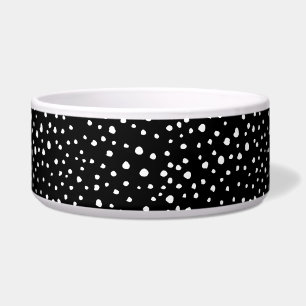 Écuelle Points dalmatiens, Zones dalmatiennes, Noir et Bla