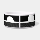 Écuelle Pois noirs et blancs (Dos)