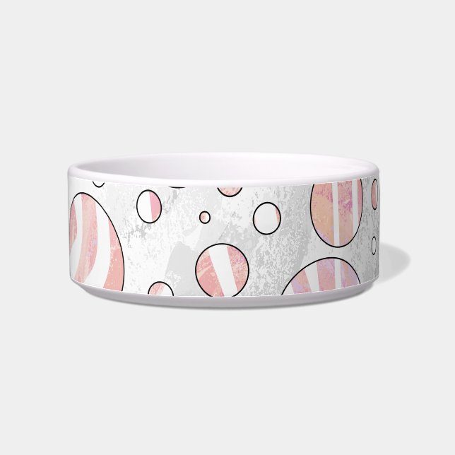 Écuelle Pois rose et blanc Zebra (Droite)