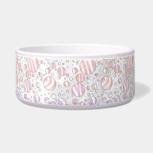 Écuelle Pois rose et blanc Zebra