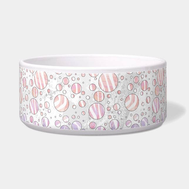 Écuelle Pois rose et blanc Zebra (Droite)