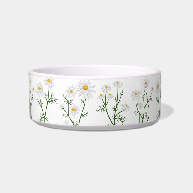 Écuelle Polka Gris Dot-Daisy Pet Bowl (Devant)