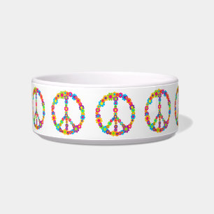 Écuelle Pop Flower Power Peace