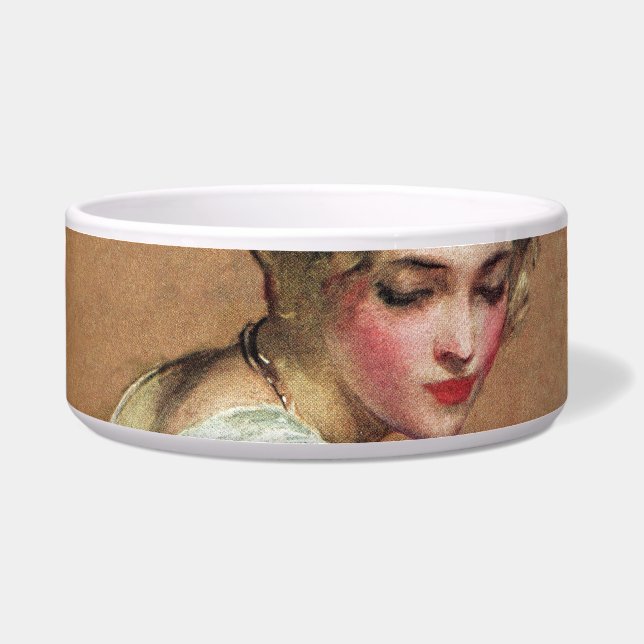 Écuelle Portrait en pastel (Devant)