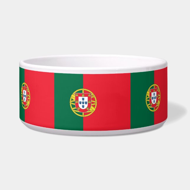 Écuelle Portugal Flag Pet Bowl (Gauche)