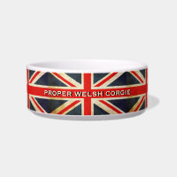 Posh Posh Posh Bowl en Union Jack en état de détre