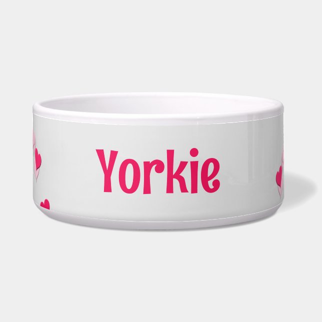 Écuelle Pour les animaux de compagnie moderne écriture épa (Devant)