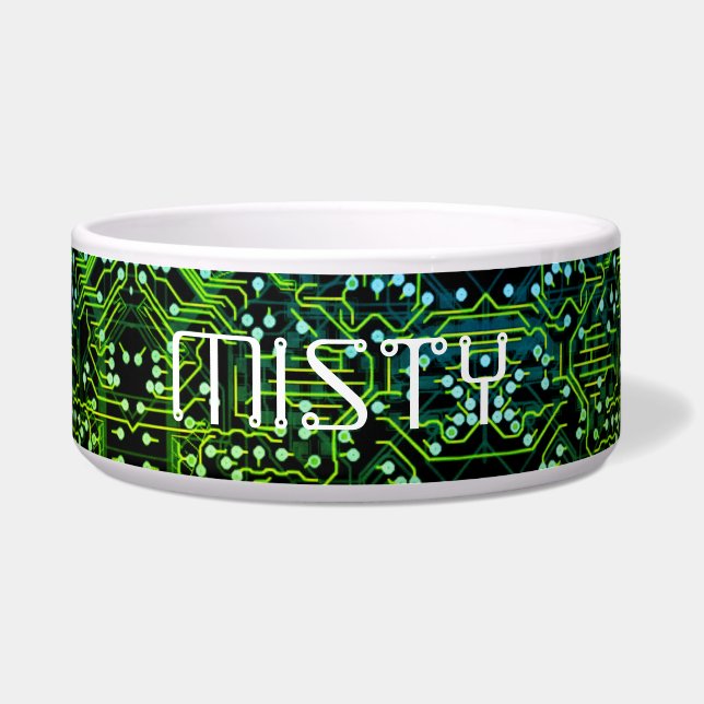 Écuelle Processus de routage Geek électronique Abstrait ve (Devant)