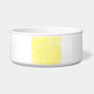 Écuelle publicité jaune pastel personnalisée couleur unie