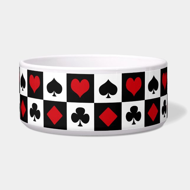 Écuelle Quatre combinaisons de cartes (Devant)