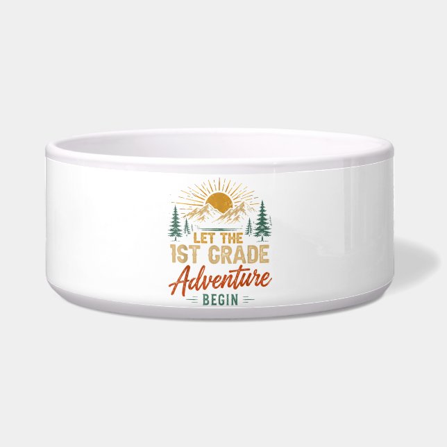 Écuelle Que l'aventure de la 1re année commence (Devant)